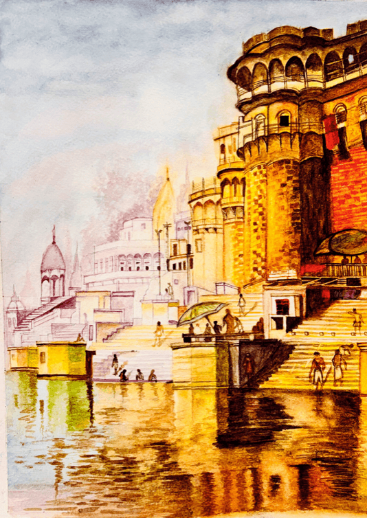 Landscape in Water Color
