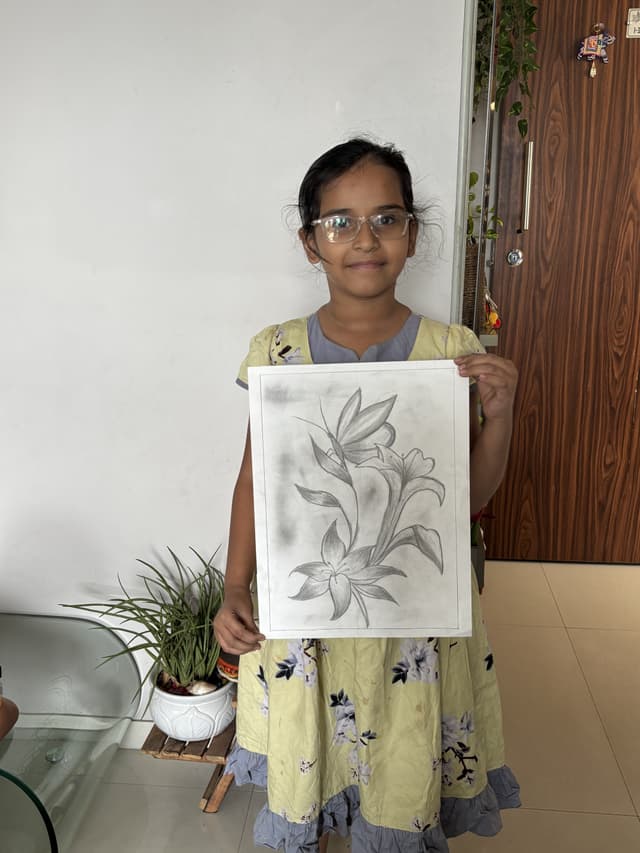 Pencil Shading by Sanika