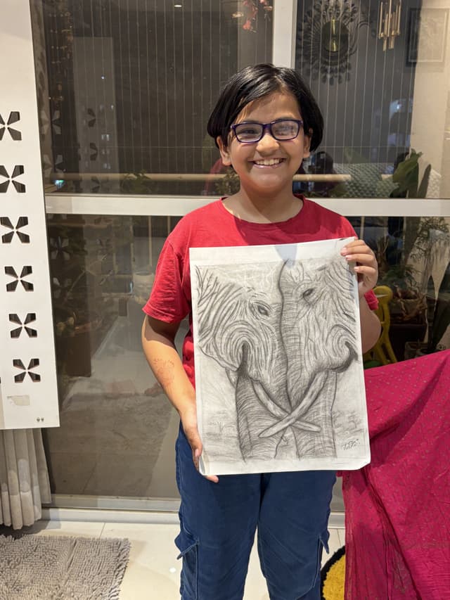Pencil Shading by Vedika